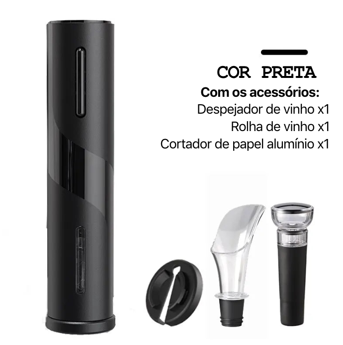 Abridor de vinho elétrico